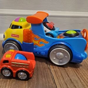 Fisher-Price Lil' Zoomers Rockin' Roll Truck toy set